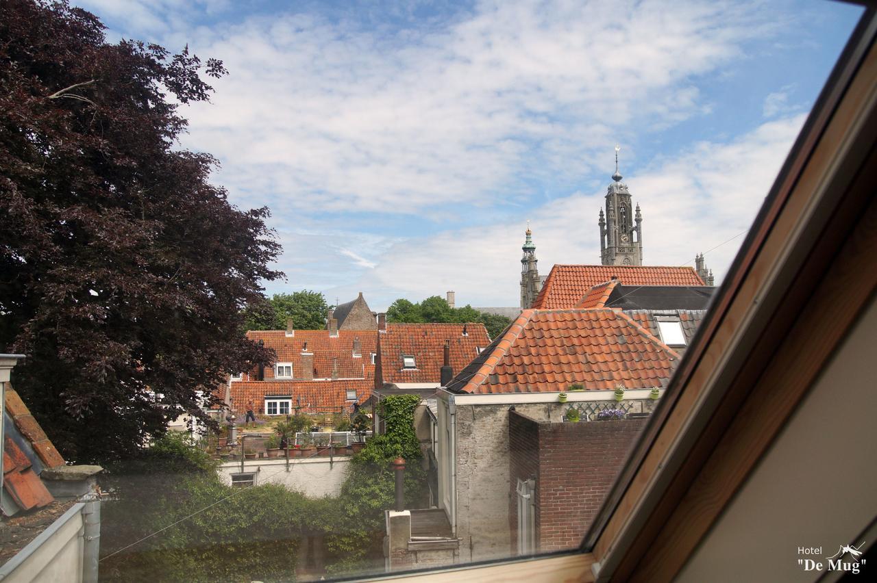 Cafe Restaurant Hotel De Mug Middelburg Rom bilde