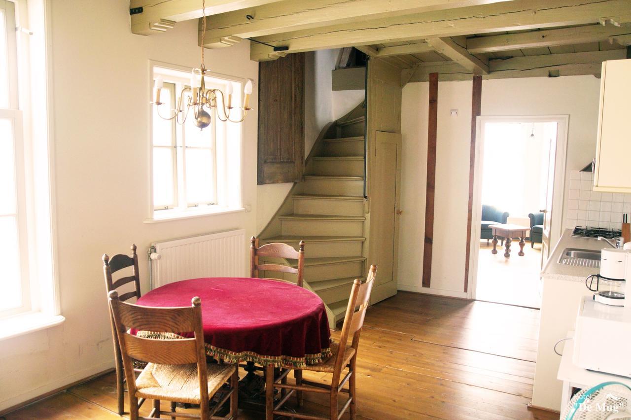 Cafe Restaurant Hotel De Mug Middelburg Eksteriør bilde